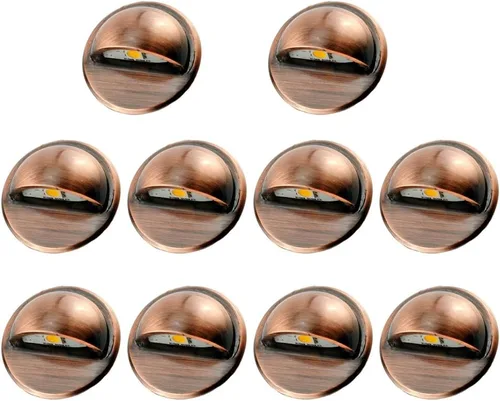 Miniatura 7 de FVTLED kit de luces LED de cubierta de bajo voltaje Φ1.38 para exteriores, lámpara de decoración de jardín, acero inoxidable, diseño empotrado