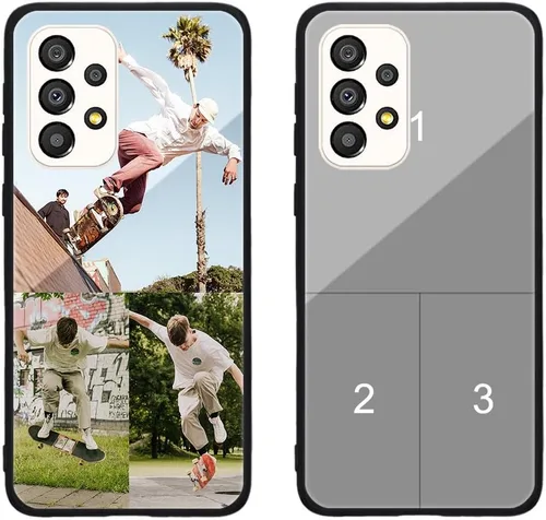Miniatura 267 de Funda de teléfono personalizada para Samsung Galaxy S22+ / S22 Plus 5G, funda de TPU suave de vidrio templado antiarañazos personalizada con foto