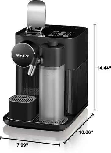Miniatura 7 de Nespresso Gran Lattissima - Máquina de café expreso original con espumador de leche de De'Longhi, color negro sofisticado