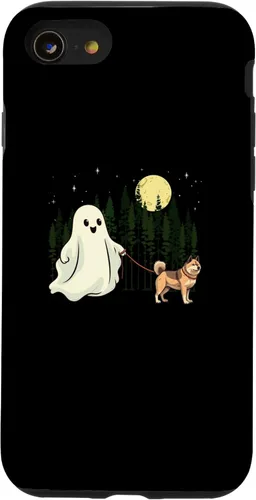 Miniatura 18 de iPhone 12 Pro Max Akita Walking Ghost Halloween Funny Kids Costume Case