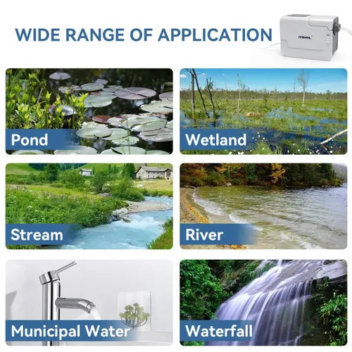 Miniatura 7 de Filtro de agua portátil con filtro híbrido y RO, sistema purificador de agua de senderismo para camping, purificación de equipo de supervivencia