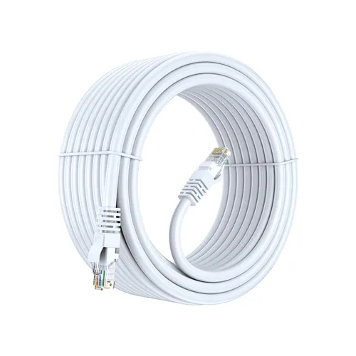 Miniatura 25 de Maximm Cable Ethernet Cat6, 100 pies, cobre 100% puro, UTP (negro) 100 pies