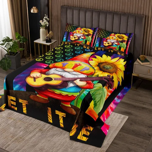 Miniatura 5 de Manfei Juego de colcha de cerdo rosa para niños, tamaño individual, bonito juego de 2 piezas para decoración de habitación de niñas y adolescentes