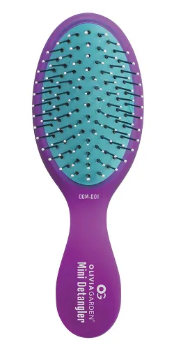 Miniatura 10 de Olivia Garden Aurora - Cepillo desenredante para cabello húmedo y seco de fino a medio, cepillo desenredante para mujeres, hombres, niños - Aurora