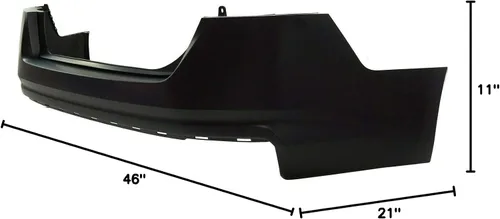 Miniatura 7 de BUMPERS THAT DELIVER - Pintado a juego, reemplazo de la cubierta del parachoques trasero para Nissan Altima S/SR 19-25 2019-2025, NI1100329