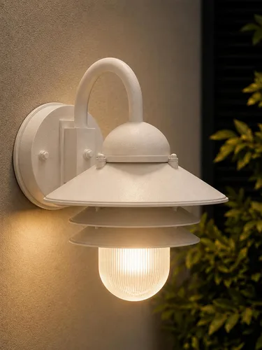 Miniatura 9 de KastLite Aplique Náutico de Pared para Exteriores - Farol Costero No Metálico Resistente al Óxido e Impermeable - Luminaria Certificada UL