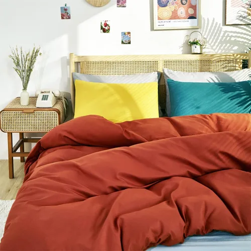 Miniatura 67 de CLOTHKNOW - Juego de edredón verde militar tamaño completo de 3 piezas, juego de ropa de cama verde oscuro, edredón suave con 2 fundas de almohada