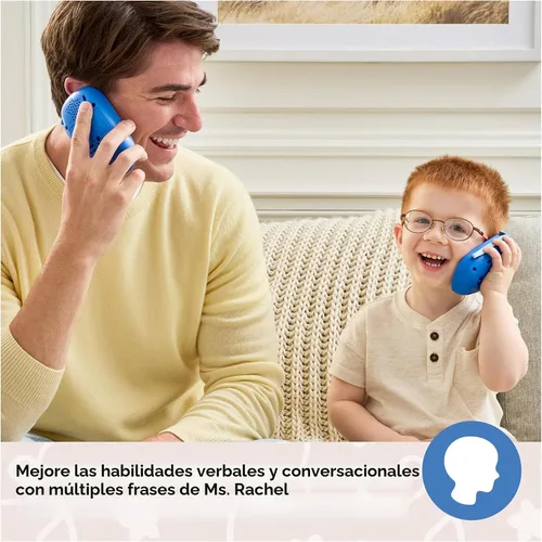 Miniatura 4 de Ms. Rachel Teléfono de Aprendizaje Electrónico Oficial Habla Conmigo con Frases Conversacionales, Juguetes Educativos y Juguetes para Niños Pequeños