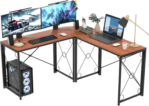 VECELO Escritorio plegable para computadora de 39.4 pulgadas, mesa simple para computadora portátil, estación de trabajo para leer y escribir, no