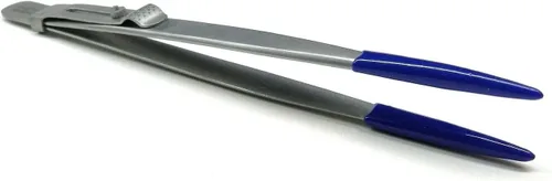 Miniatura 2 de Pinzas de punta de PVC con bloqueo de punta fina de goma suave con punta deslizante de 6-1/4 "Pinzas/herramienta de joyería/puntas de pinzas tienen