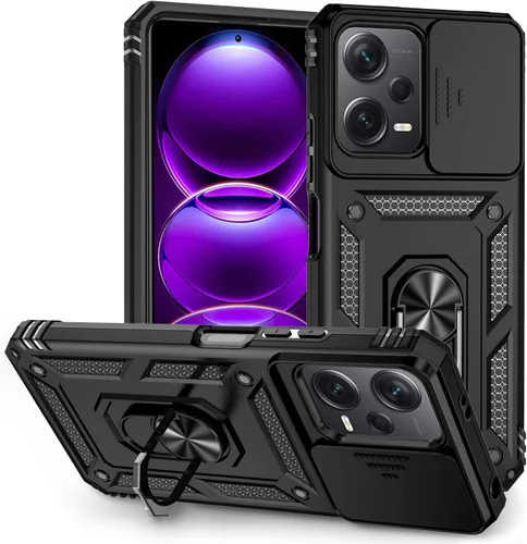 Miniatura 149 de Funda para Xiaomi Redmi Note 12 Pro 5G, con cubierta deslizante para lente de cámara, funda para Xiaomi Poco X5 Pro 5G, funda anticaída de absorción