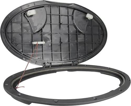 Miniatura 5 de Pactrade Marine Barco, kayak, canoa, pesca, aparejo, vela, resistente, 20 pulgadas, impermeable, cubierta de placa de cubierta con bolsa