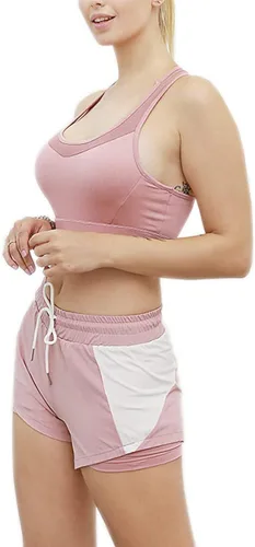 Miniatura 5 de 5 conjuntos de entrenamiento para mujer yoga correr atletismo gimnasio ejercicio ropa deportiva