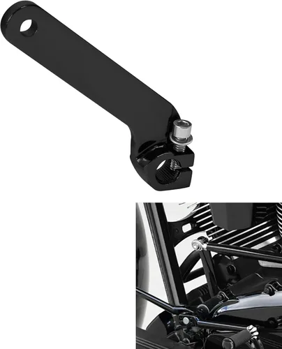 Miniatura 9 de TCT-MOTORPARTS Palanca de cambio interior negra para Harley Electra Road Glide 1984-2016