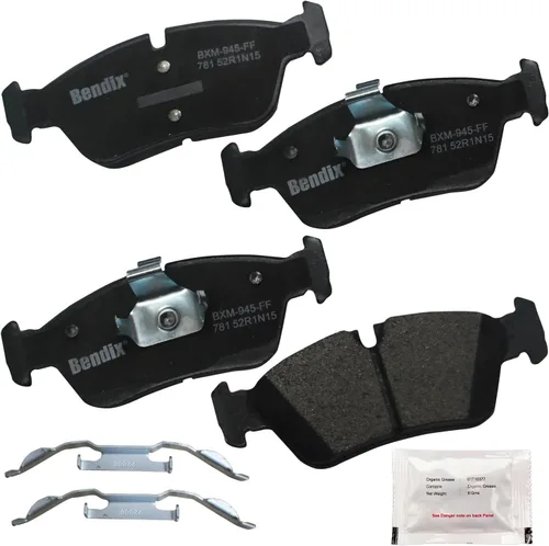 Miniatura 242 de Pastillas de freno delanteras cerámicas Bendix Priority1 CFC2302 para Hyundai Elantra 2021, Sonata 2022-2020, Kia K5 2023-2021