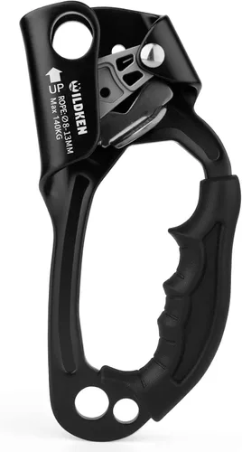 Miniatura 10 de WILDKEN Ascendedor de Mano para Escalada de Exteriores Montañismo Árbol Arborista Escalada Descenso Equipo Ascendedor de Mano para Cuerda de 8-14mm