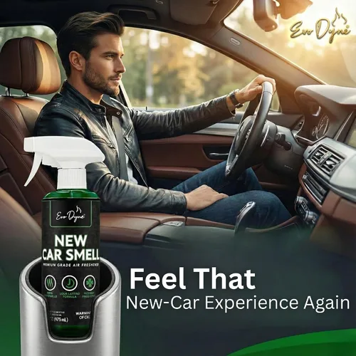 Miniatura 2 de Aerosol de olor para coche (16 onzas) – Ambientador de larga duración para automóviles, elimina olores, aroma fresco de coche nuevo como acabado