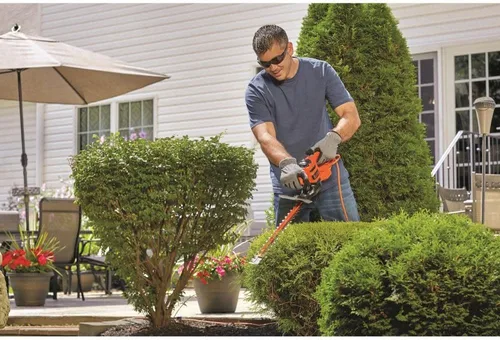 Miniatura 4 de BLACK+DECKER Cortasetos, hoja de doble acción, 16 pulgadas (BEHTS125)