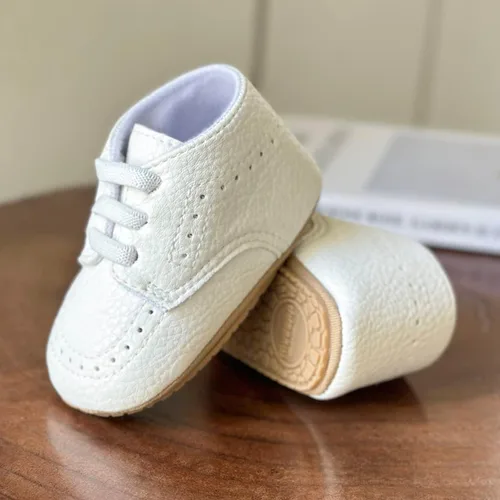 Miniatura 6 de Zapatos para bebé niño y niña, uniformes de boda, zapatos de vestir Oxford, zapatos de suela antideslizante, mocasines planos para niños pequeños