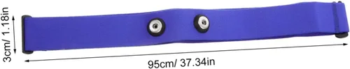 Miniatura 2 de BESPORTBLE Correa de fijación para monitor Banda elástica para el pecho para monitores deportivos, cinturón de pecho de repuesto ligero y duradero