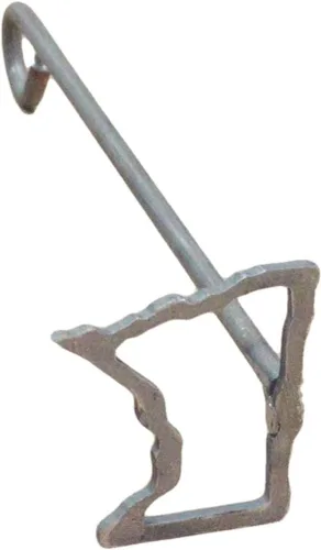 Miniatura 22 de The Leather Guy Hierro de marca de 2 pulgadas, pata de oso, para carpintería, cuero y parrilla. Método de marca fácil de usar para un toque