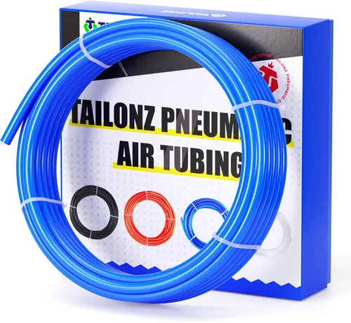 Miniatura 10 de TAILONZ PNEUMATIC Air Line DOT - Tubo de nailon neumático negro de 1/2 pulgada (32.8 pies), manguera de nailon
