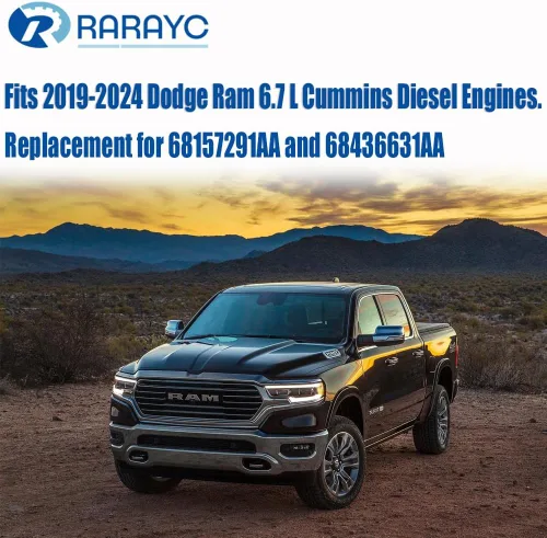 Miniatura 2 de (Actualización) Juego de separadores de agua con filtro de combustible Cummins de 6.7L para motores diésel Ram Turbo 68157291AA y 68436631AA 2019
