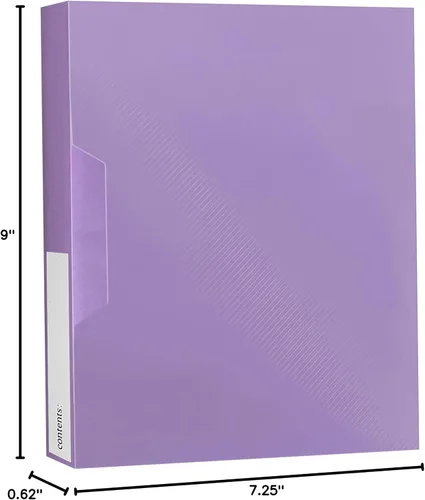 Miniatura 3 de Pioneer Photo Albums CF-2 - Álbum de fotos de 72 bolsillos con cubierta de polietileno, color morado