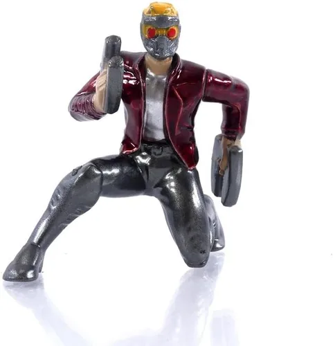 Miniatura 6 de Jada Toys Marvel Guardians of The Galaxy 1:24 1967 Shelby GT500 - Coche fundido a presión con figura de señor de las estrellas de 2.75 pulgadas