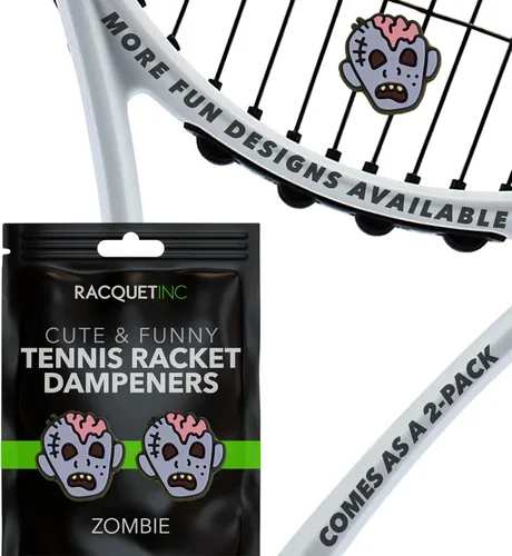 Miniatura 41 de Racquet Inc Regalos de Tenis - Amortiguadores de Vibración para Raqueta de Tenis - Absorbe Choques, Reduce la Vibración de las Cuerdas para Mejor