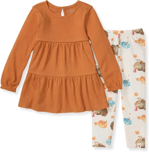 Miniatura 67 de Burt's Bees Baby Conjunto de camiseta y pantalón para bebé, túnica y leggings, 100% algodón orgánico