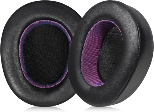 Miniatura 9 de Almohadillas de repuesto Magic Ice Gel para SteelSeries ARCTIS NOVA PRO (cableadas), color negro y morado