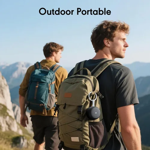 Miniatura 6 de Altavoz Bluetooth portátil, ultra compacto con Bluetooth 5.4 y ranura para tarjeta TF Tiempo de reproducción de 10 horas, estéreo TWS, llamadas