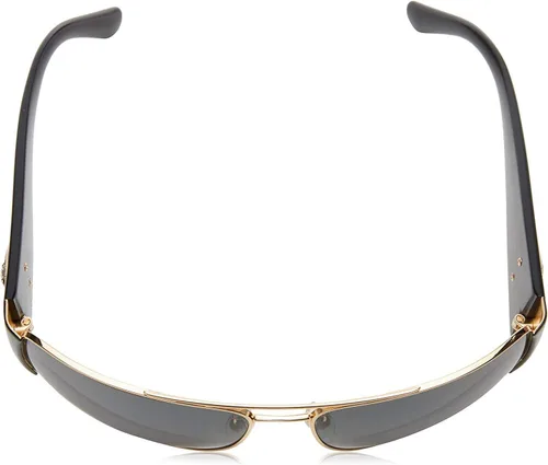 Miniatura 6 de Versace Gafas de sol Hombre Montura Dorada, Lentes Gris Oscuro, 0MM