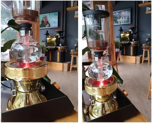 Miniatura 4 de Calentador de haz halógeno para cafetera Syphon 110V quemador infrarrojo calor