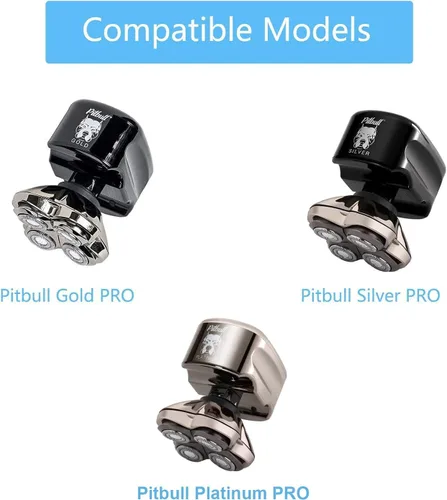 Miniatura 2 de VHBW Cable de alimentación para afeitadora de calaveras, cargador para recortadora Pitbull Gold Pro/Silver Pro/Platinum/Palm Beast, adaptador