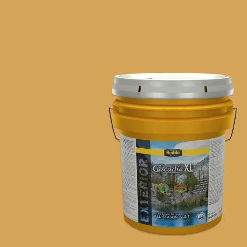 Miniatura 31 de Rodda Paint CASCADIA XL Pintura e imprimación satinada exterior en uno, cuarto de galón, Aquafir