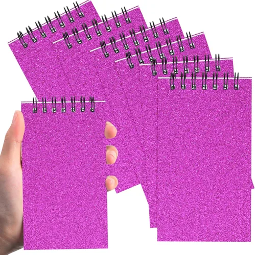 Miniatura 20 de Tenceur 100 piezas de cuadernos de bolsillo pequeños a granel, 3 x 5 pulgadas, cuadernos de notas en espiral mini con tapa superior, cuadernos