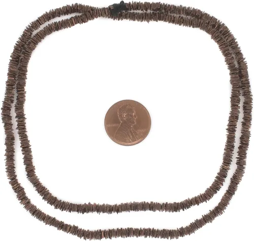 Miniatura 2 de TheBeadChest - Cuentas Heishi de disco cuadrado de cobre (0.118 in)