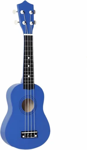 Guitarra acústica de madera para niños de 21 pulgadas, juguetes musicales ideales para niños de 3 a 9 años, niños y niñas, regalos (Azul)