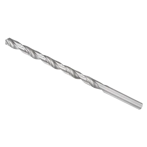 Miniatura 49 de Broca helicoidal extra larga, 0.276 in de diámetro de taladro 9.843 in de longitud total, broca helicoidal de acero de alta velocidad