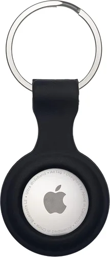 Llavero de silicona para AirTag de Apple, juego de accesorios de seguridad con gancho para AirTag GPS Tracker Bluetooth. Protege llaves, bolsas,