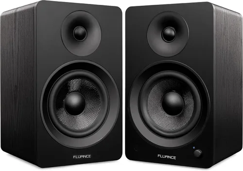 Miniatura 3 de Fluance RT81 Elite - Tocadiscos de vinilo de alta fidelidad (negro piano), altavoces estéreo Ai61 de 6.5 pulgadas (ceniza negra), lápiz capacitivo