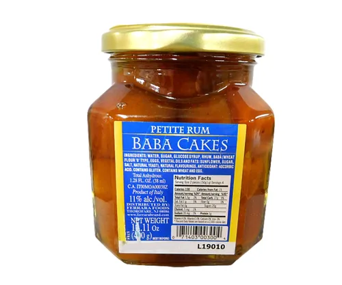 Miniatura 2 de Ferrara Tarta de Baba de Ron Pequeño, Paquete de 2