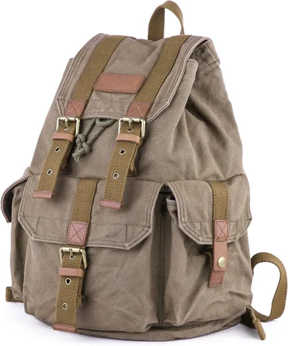 Miniatura 27 de Gootium 21101 - Mochila de lona gruesa de alta densidad