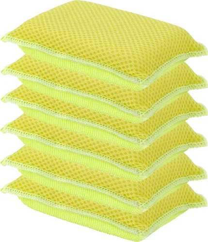 Miniatura 17 de Miracle - Esponjas de microfibra para cocina, antiarañazos, limpieza multiusos de platos, sartenes y encimeras, lavable a máquina, paquete de 6 por