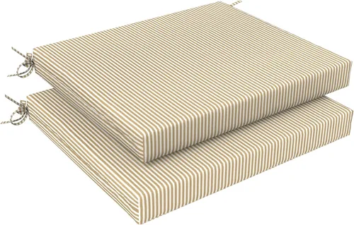 Miniatura 56 de LVTXIII Cojines para Sillas de Exterior, Cojines para Muebles de Patio Resistentes a la Decoloración, Cojines Cuadrados para Sillas de Esquina