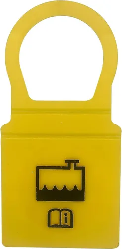 Tidy Heal Tapa de depósito de refrigerante amarillo, tapa de refrigerante, tapa del tanque de recuperación de refrigerante del motor para Chrysler
