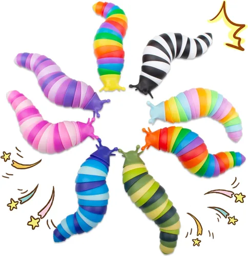 Miniatura 10 de Cevioce 12 piezas de recuerdos de fiesta para niños de 8 a 12 años, juguetes antiestrés para estudiantes, caja del tesoro de juguetes para el aula