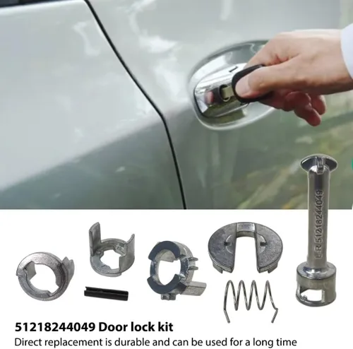 Miniatura 4 de Kit de reparación de cilindro de cerradura de puerta para 2002 BMW 325i Base Sedan 4-Door 2.5L 2494CC 152Cu. en. l6 gas DOHC aspirado naturalmente